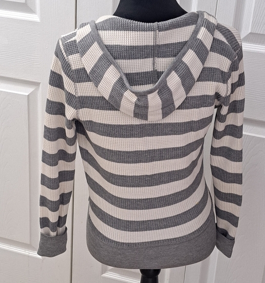 Levi's Waffle Knit Striped  Jacket  Size S - Picture 4 of 12